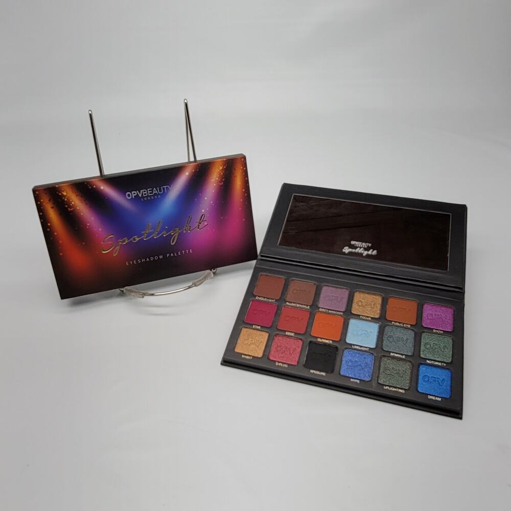 OPV Beauty London Spotlight Eyeshadow Palette 18 Shades Colors